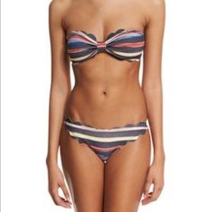 BNWT Marysia Antibes Scalloped Bikini